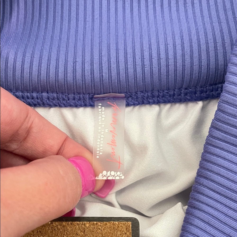 EUC! FP Movement by Free People Purple Athletic Shorts, Size Medium - Picture 2 of 6